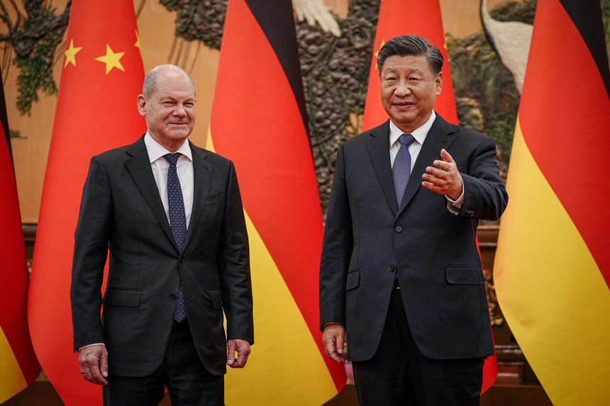 Xi tells Germany's Scholz co-operation not a 'risk' amid EU trade tension | GreenergyDaily